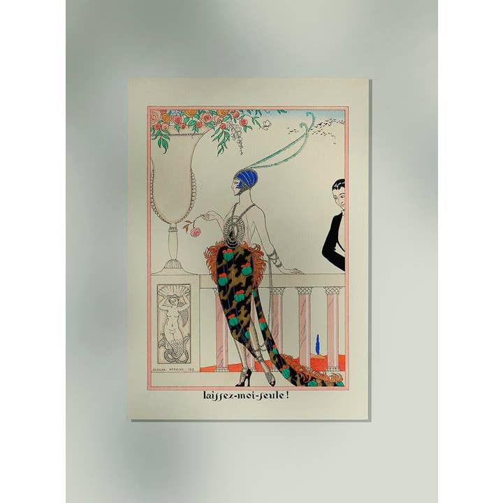 Rock Paper Scissors Wall Art - Wholesale Poster - Laissez Moi Feule Vintage Poster1