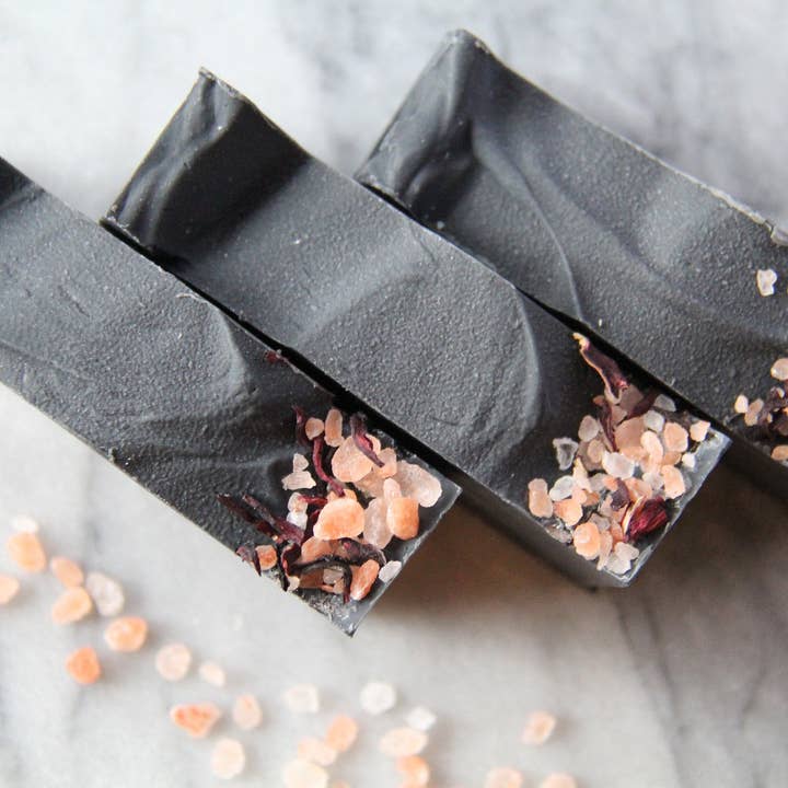 Activated Charcoal Natural Soap for wholesale by Sage & Stone Organics