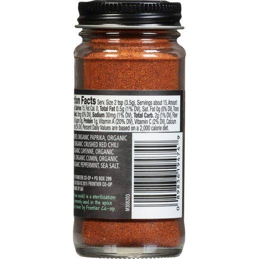 Frontier Co-op - Wholesale Dried Spice - Frontier Co-op Harissa Seasoning, Certified Organic2