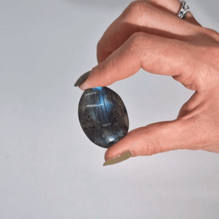 Ancient Wisdom - Wholesale Spiritual Stone/Crystal - Madagascar Labradorite Palm Stones1