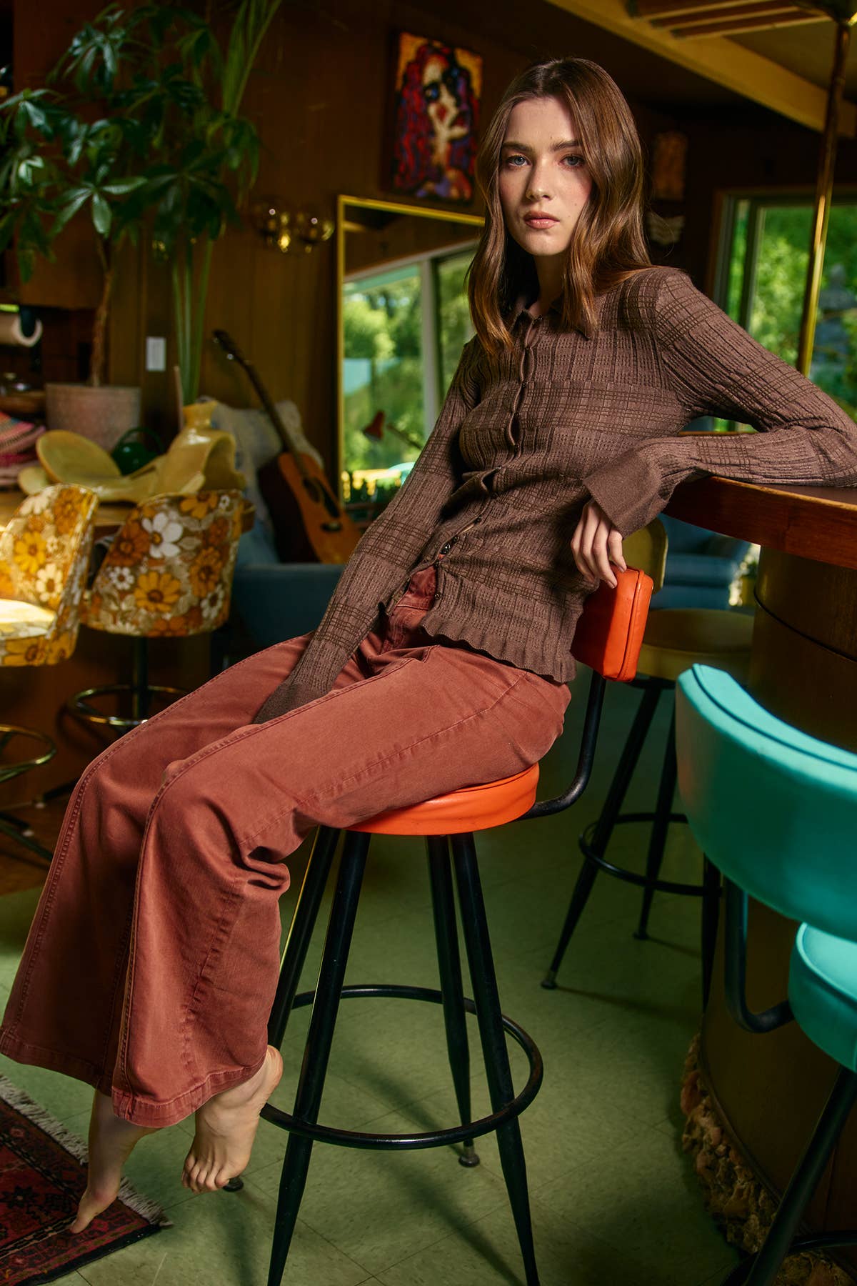 RAISONNEL - Wholesale Cardigan - Women's - Knitted Collar Cardigan - RSW108710