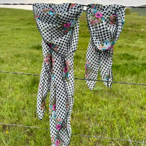 Wild Hancock Creations - Wholesale Scarf - Women's - Wild Rag/Scarf/Western Rag/Western Scarf/Chiffon Neck Rag