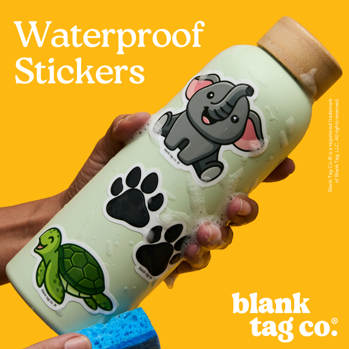 Blank Tag Co. - Waterproof Stickers - Vente Autocollant - Autocollant Étanche Blank Tag Co.® - Poisson Koi1