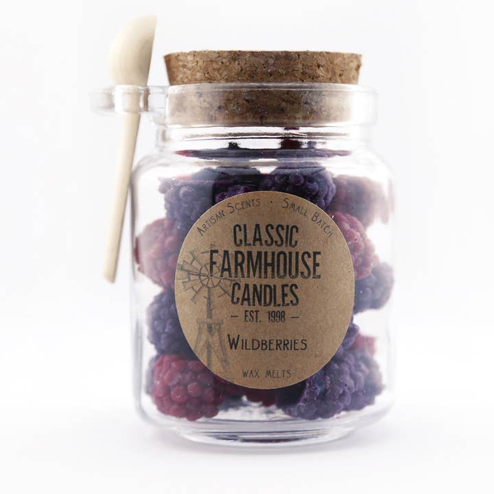 NY! Klassisk vaxsmältburk - vildbär för wholesale av Classic Farmhouse Candles