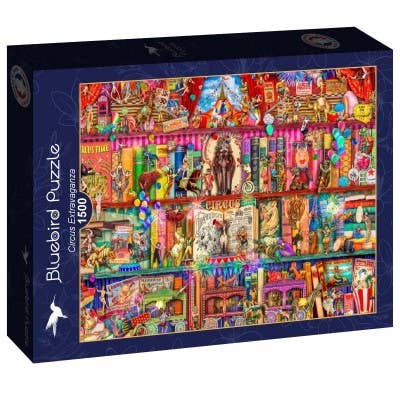 Puzzle 1500 Pièces - Circus Extravaganza pour la vente par Bluebird Puzzle