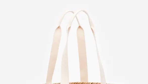 MIRAMAR Store - Wholesale Strandtas - Rieten mandtas met zwarte of witte handvatten3