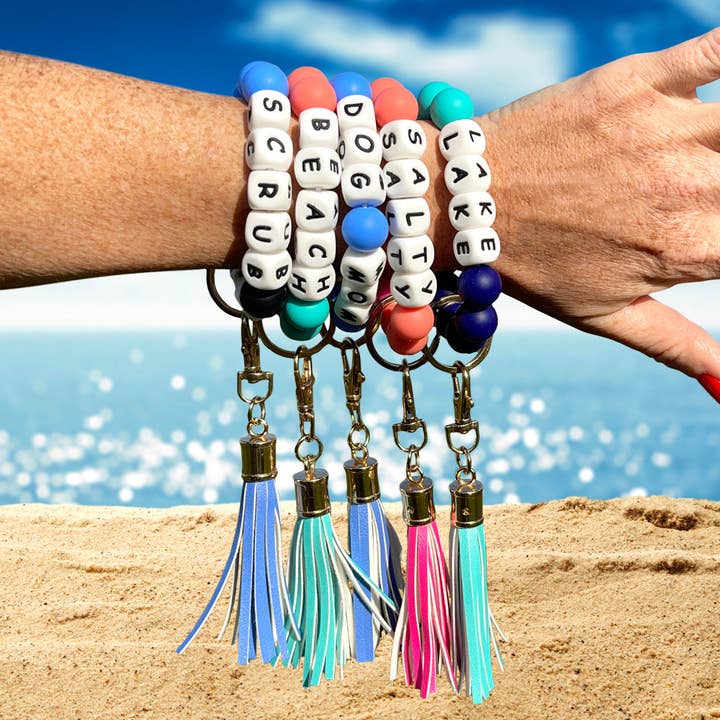Laberri - Wholesale Keychain Bracelet - PHOTOGRAPHY SAMPLES - Bracelet Keychain Saying - Lake3