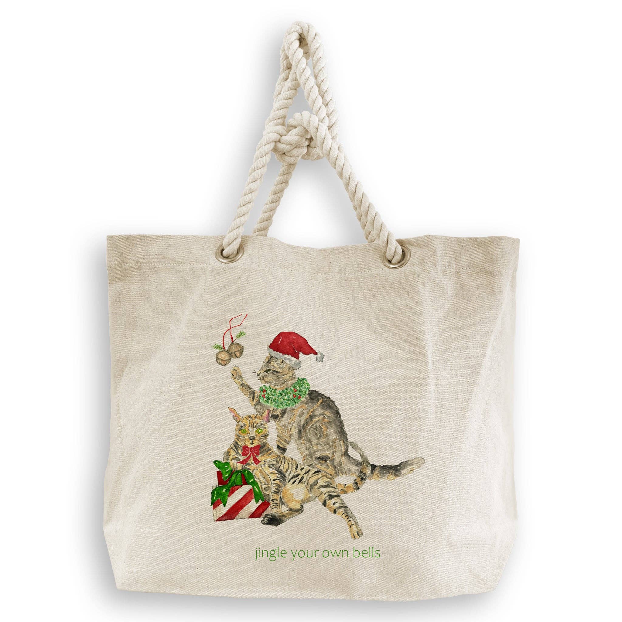 French Graffiti - Venta al por mayor Paños de cocina - Gatos Jingle Bells6