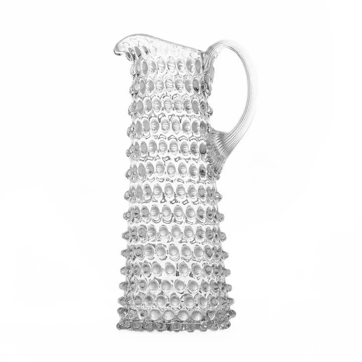 Pichet Haut à Clous | Quartz Fumé | 1,2L | Cristal de Bohême pour la vente par Maure Luxury Gifts