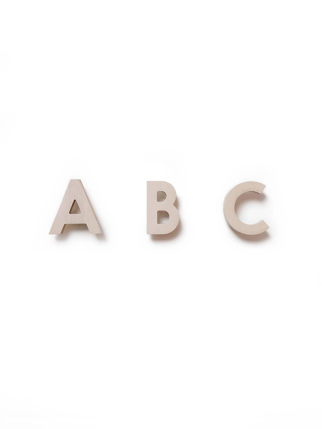 Living Refinery UK - Wholesale Wall Hook - Rock & Pebble | Alphabet Soup Wall Hooks - ABC (Natural)6
