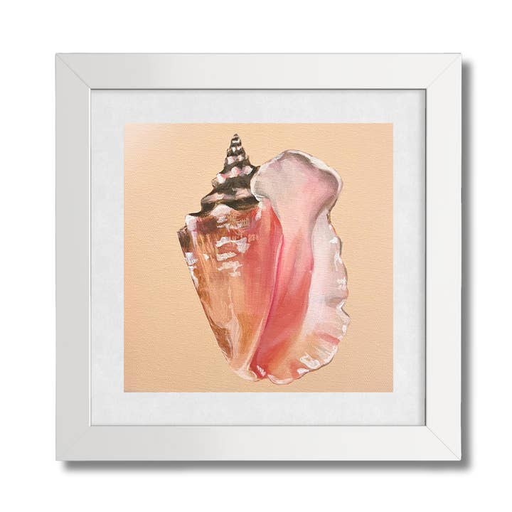 Florida Conch No. 2 Art Print for wholesale by Jessie Perez Art