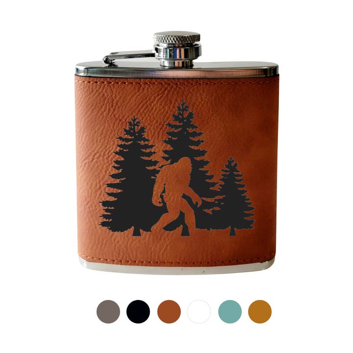 Beckman Design - Vente Flasque - Flacon - Bigfoot avec arbres0