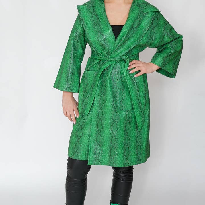 Botas de piel, verdes para venta al por mayor de RK Boutique