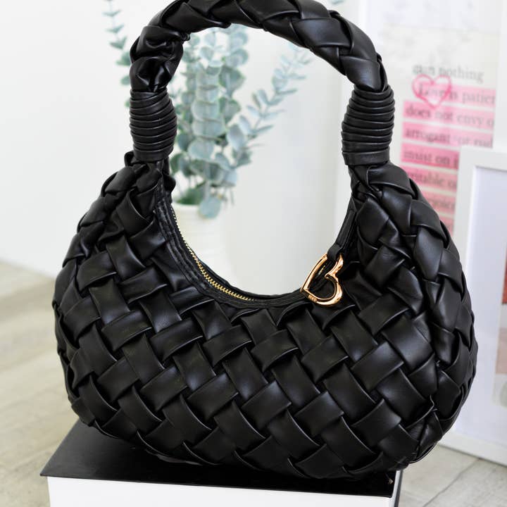 NOCO - Wholesale Top Handle Bag - Women's - Black Braided Gondola3