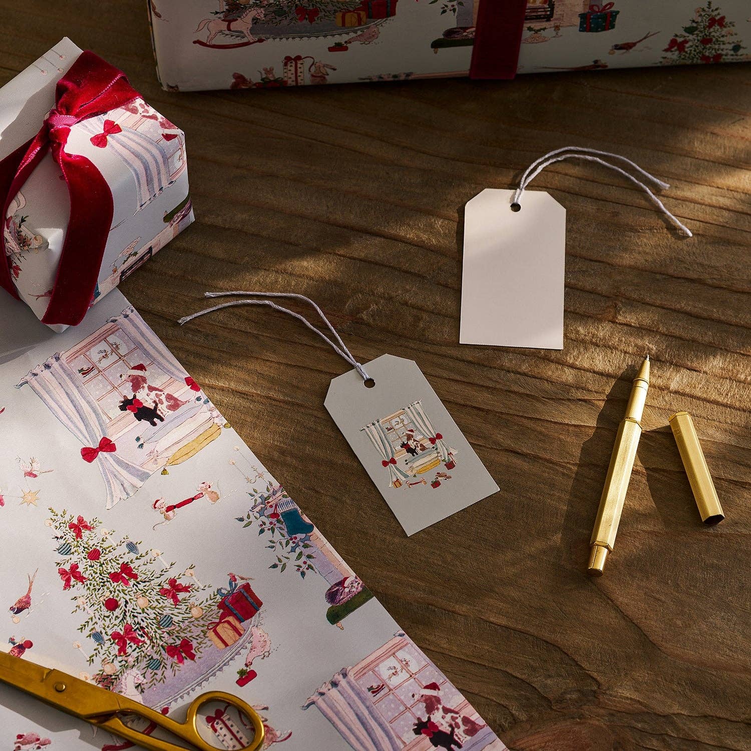 Sophie Allport - Wholesale Gift Tag - Cosy Christmas Gift Tags (Set of 10)0