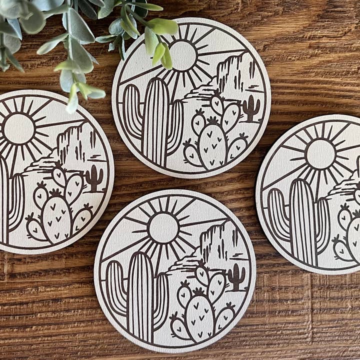 Circle desert magnet, Desert magnet, Arizona magnet, Deser for wholesale by Davenport Lane