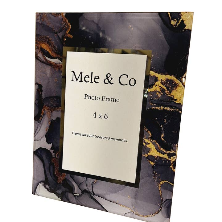 3046 Moldura Fotográfica Efeito Ouro Derretido 10 x 15 cm por atacado de Mele and Co UK/ EU