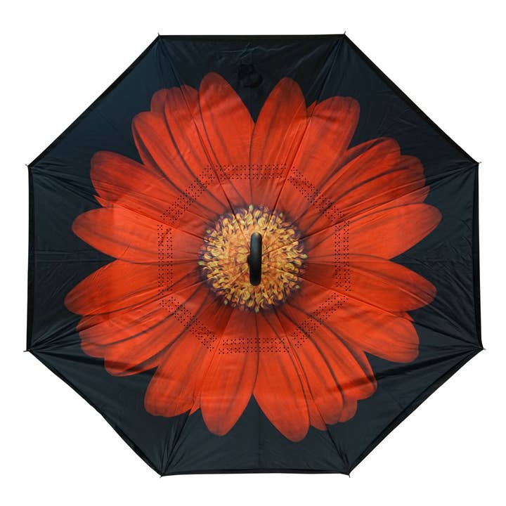 Calla Products - Wholesale Umbrella - Unisex - Inverted Umbrella -- Florals