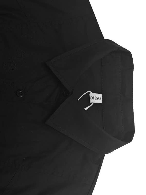 Sheer Trend - Vendita all'ingrosso Camicia button down - Donna - Bluse e camicie a maniche lunghe con bottoni, colore solido e colletto a revers.10