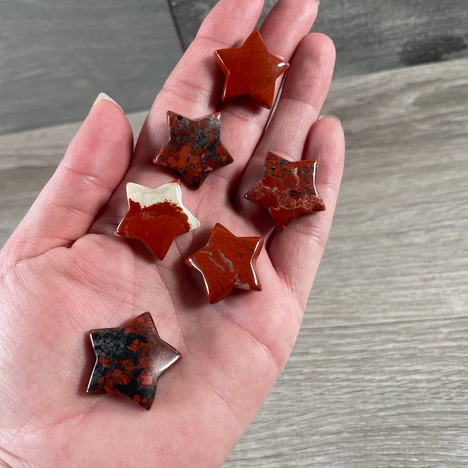 Keystone Crystals - Vendita all'ingrosso Pietra/cristallo spirituale - Forme di stelle in pietra preziosa da 1 pollice – Cristalli sfusi per regali25