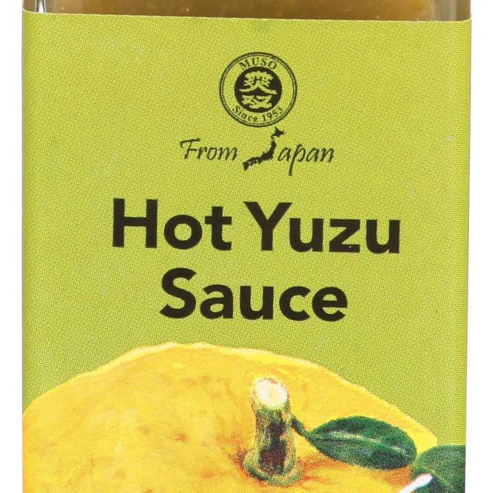 MUSO FROM JAPAN SAUCE HOT YUZU - Case of 6 for wholesale by Everyday Supply Co