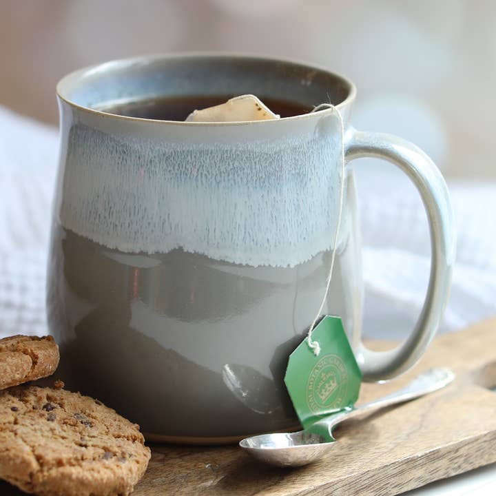 Seafoam Handmade Coffee Mugs | Handmade Mugs | Ceramic Mugs for wholesale by Glosters Pottery