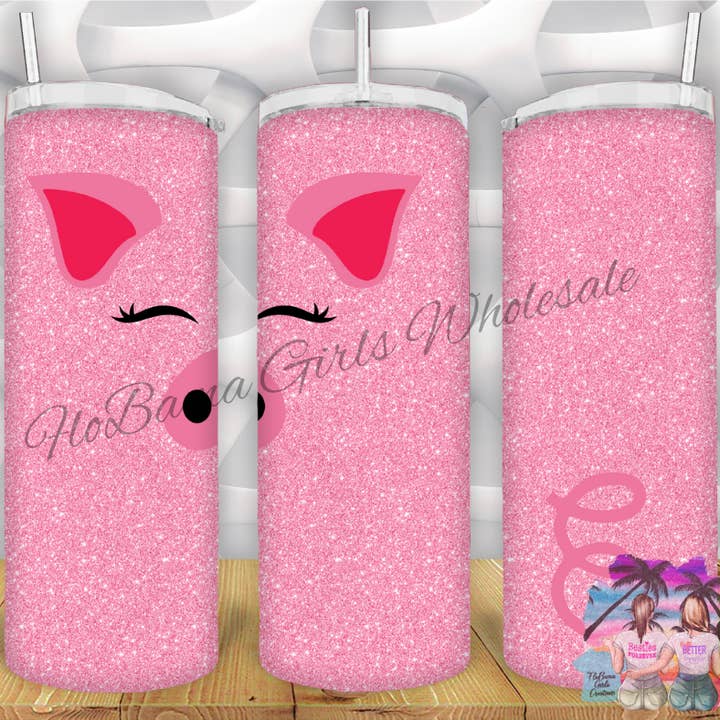 Gobelet Happy Pig pour la vente par FloBama Girls Wholesale
