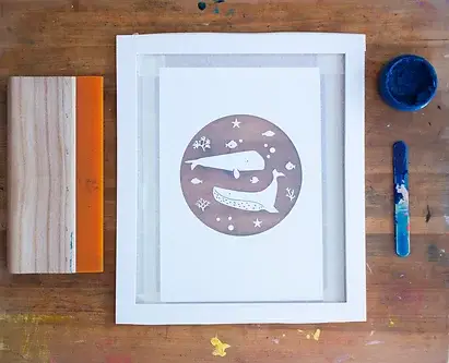 Druckrausch - Wholesale Picture Frame - screen printing frame - for transparent colors8