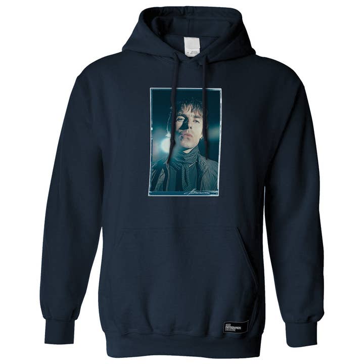 Rock Photographers Collective – wholesale Hoodie – Unisex – Liam Gallagher, Oasis, 2008, (1) MRW Hoodie
