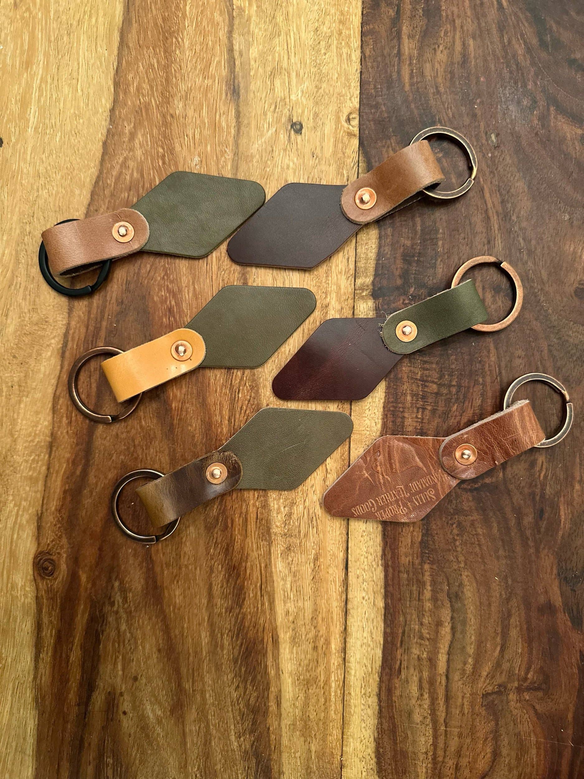 Sully + Proper Handmade Leather Goods – wholesale Keychain – Unisex – Hotel Key Keeper2