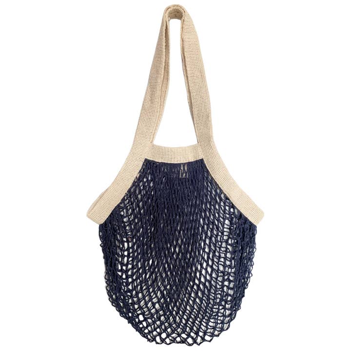 the french market bag no.2 in navy for wholesale by PILLOWPIA