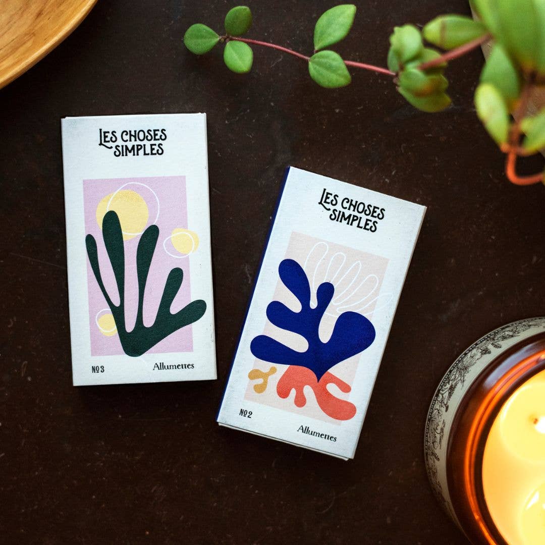 Les Choses Simples - Wholesale Lucifers - Lange kaarslucifers - Middellandse zee blauw1