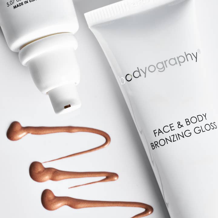 Face & Body Bronzing Gloss for wholesale by Bodyography Professional Cosmetics