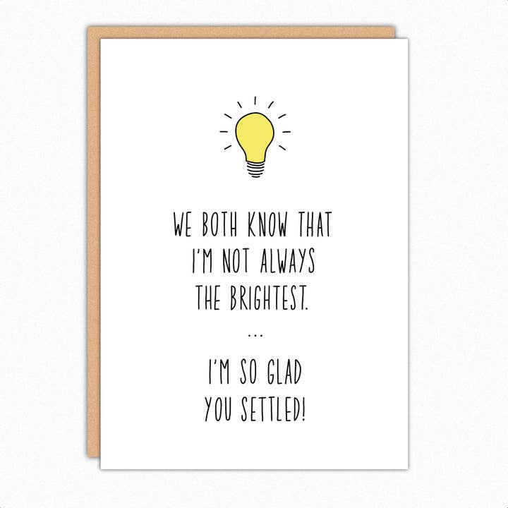 Cartão de Aniversário Mais Brilhante e Engraçado por atacado de In A Nutshell Studio