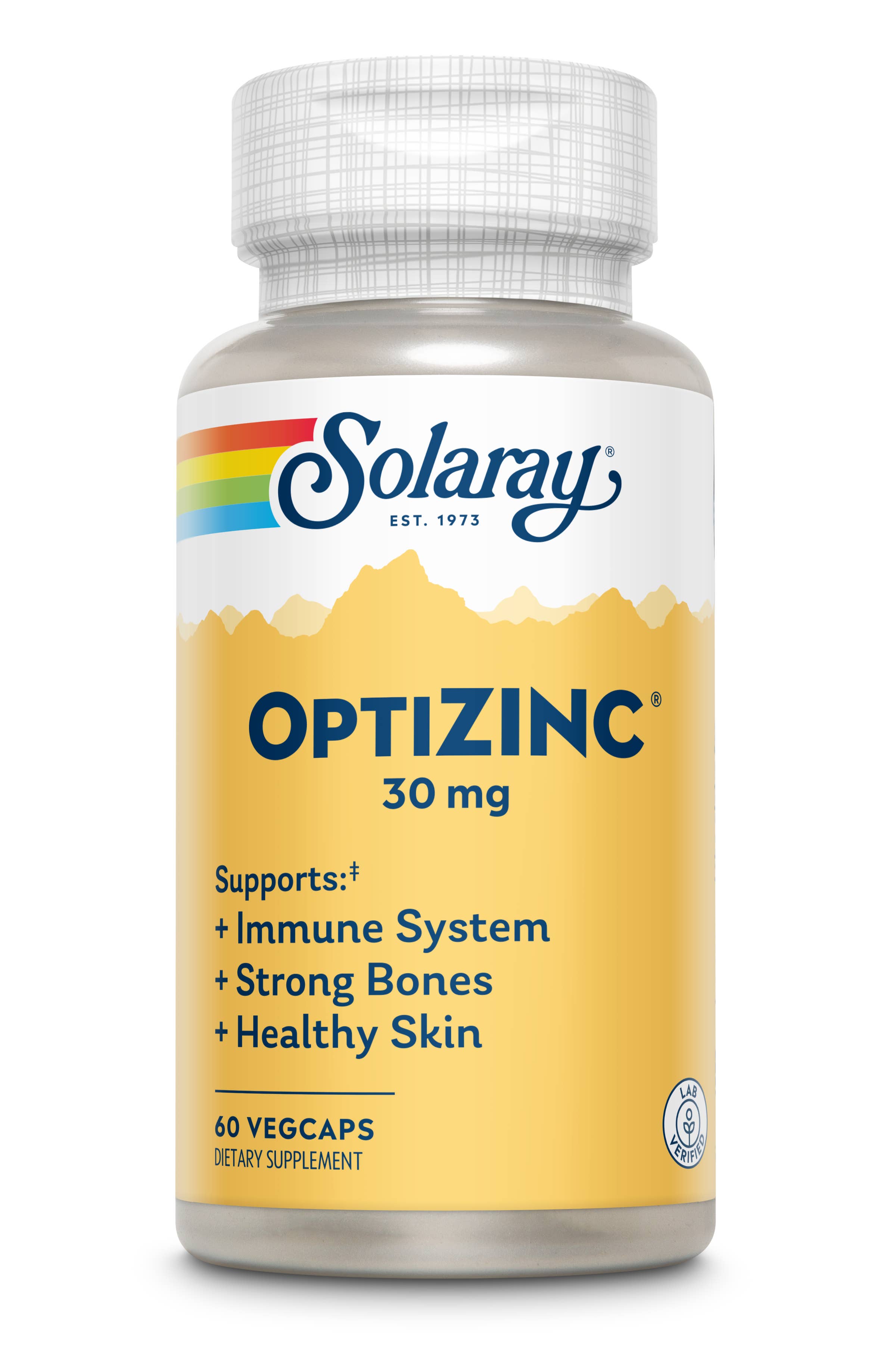Solaray - Wholesale Oral Supplement/Vitamin - OptiZinc 30mg
