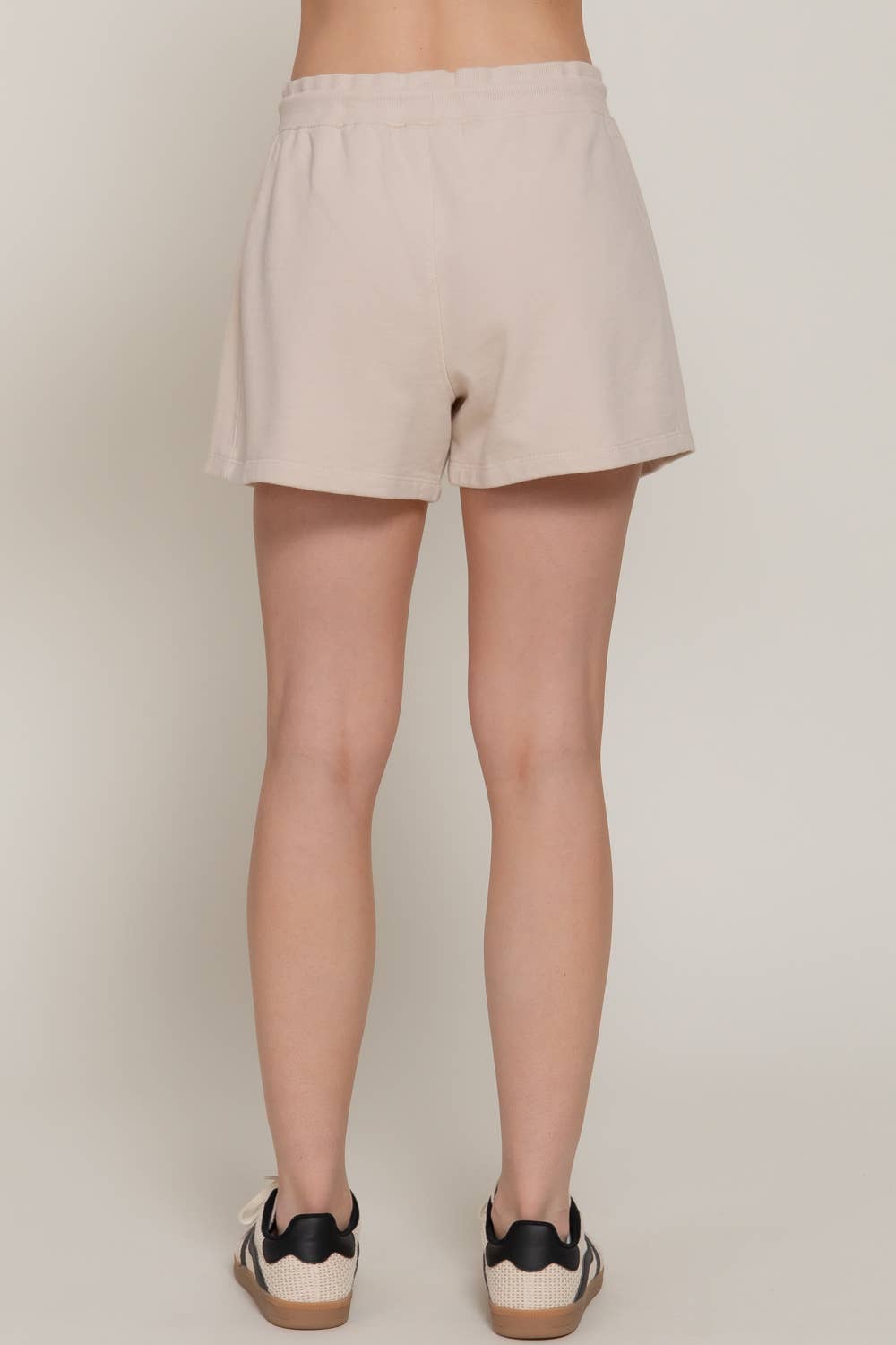 Active Basic | Active USA - Wholesale Lounge Shorts - Women's - Garment Washed Terry Shorts7