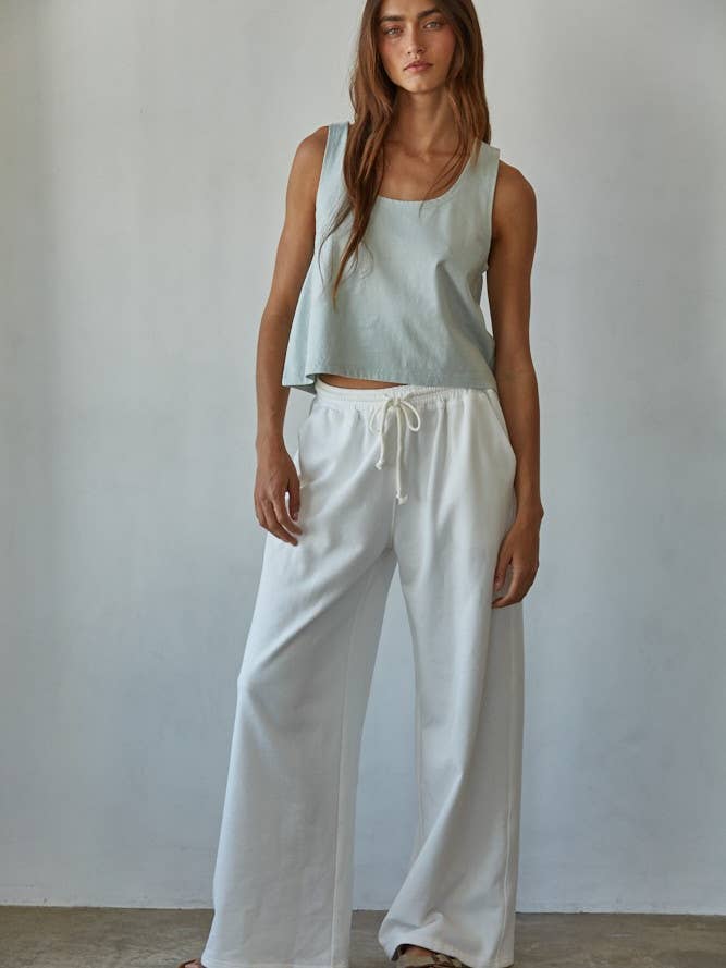 By Together - Wholesale Tank Top - Women's - L8751 | Knit Cotton Scoop Neck Sleeveless Tank Top1