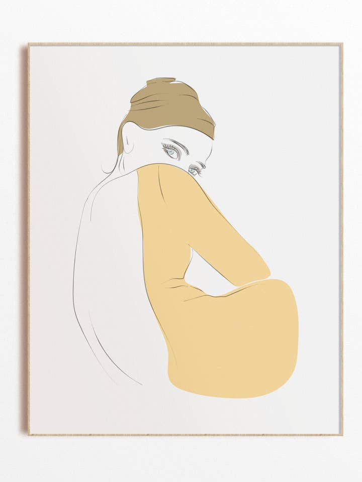 Fille de l'année - Mandarin pour la vente par Heartthrob Studio