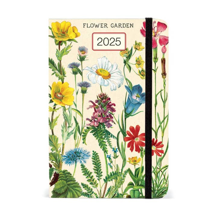 Bobangles - Wholesale Planner - Cavallini 2025 Weekly Planner – Flower Garden