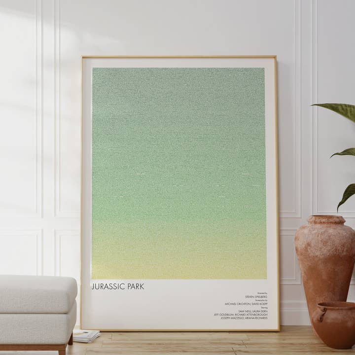 Jurassic Park Movie Poster for wholesale by Fade Out Prints