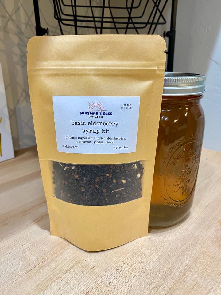 Kit de base pour sirop de sureau pour la vente par Sunshine & Sass Creations