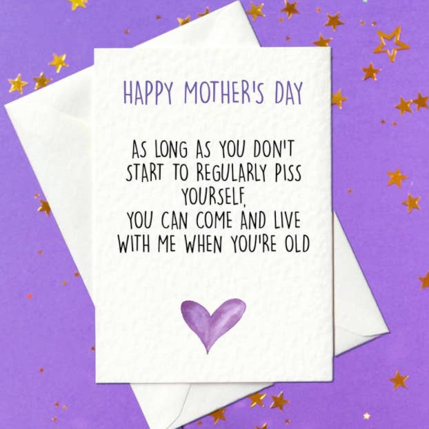 Feliz Dia das Mães... Cartão engraçado do dia das mães (A6) por atacado de Prickly Cards