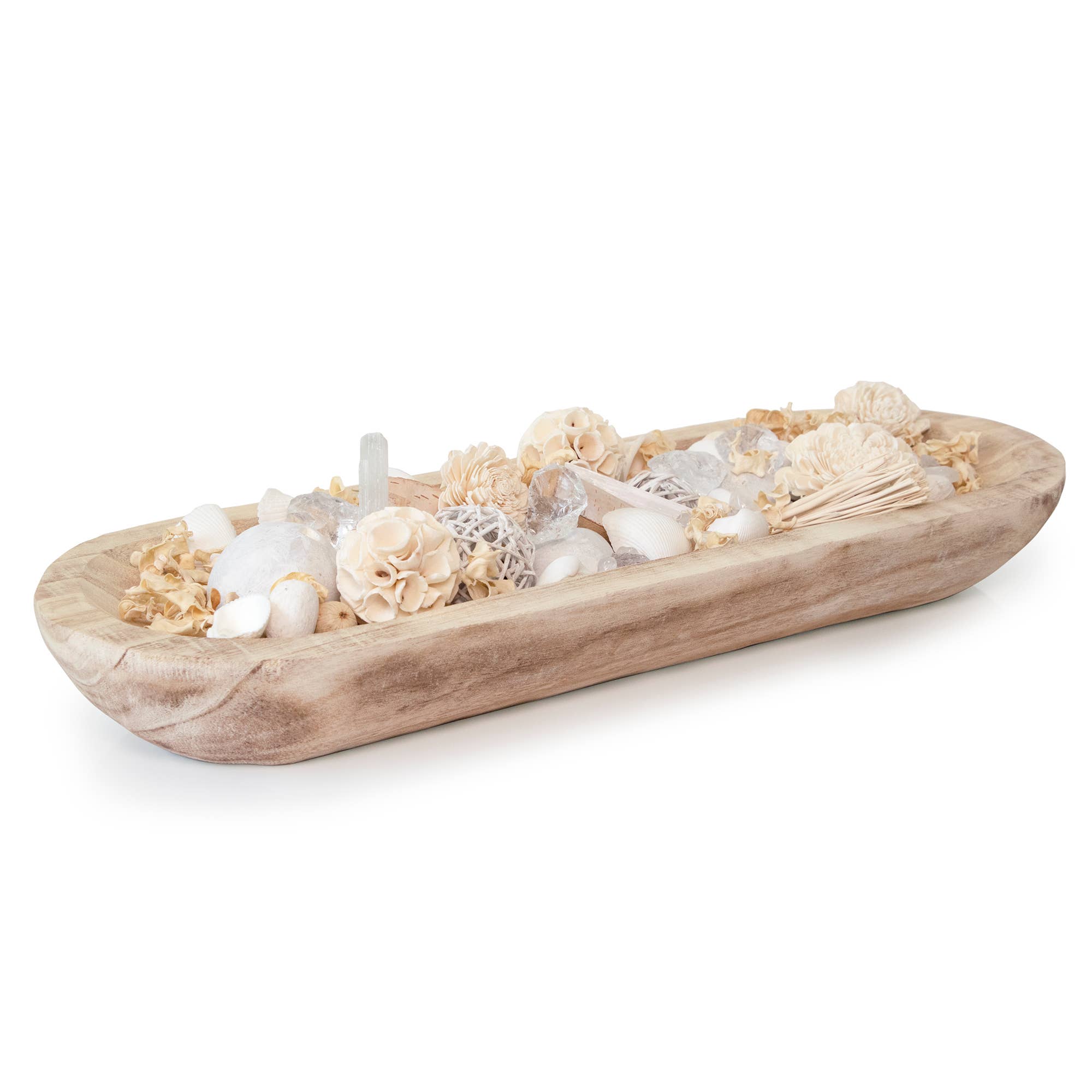 Andaluca - Wholesale Decorative Plate/Dish/Bowl - Paulownia Wood Dough Bowl4