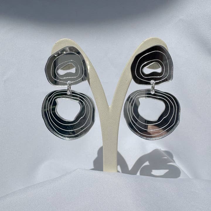 Christina Christi - Wholesale Dangle Earrings - Geometric Plexiglass Earrings – Modern Dangle Earrings2