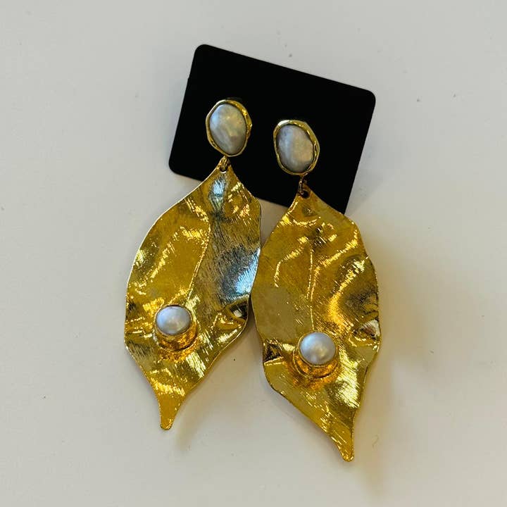 Nylah Statement Øreringe for engroshandel hos Gemajesty Jewellery