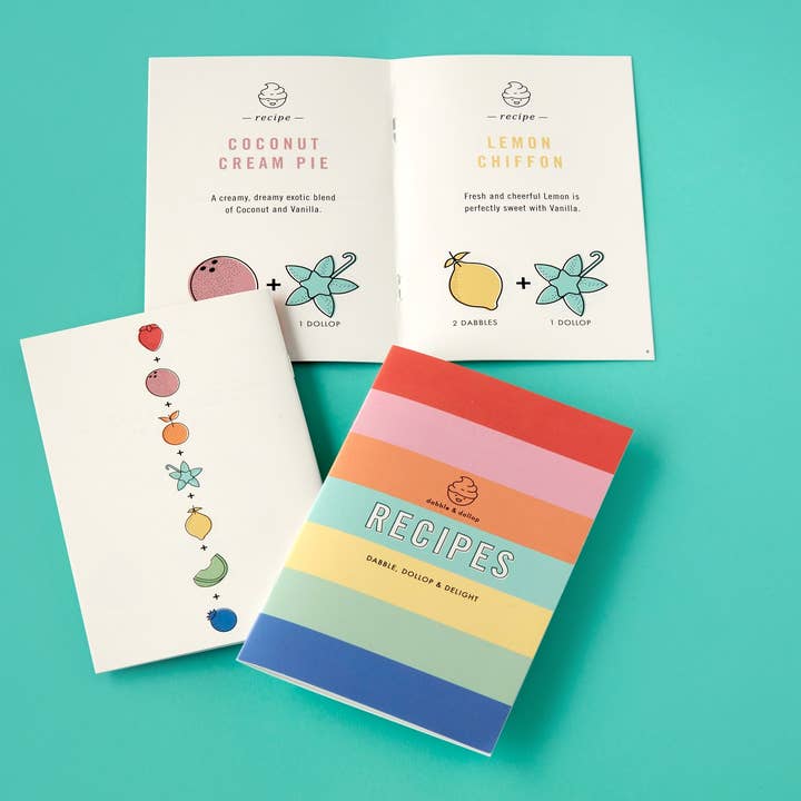 Dabble & Dollop® - Wholesale Family & Relationships - Dabble & Dollop® Bath Recipes Booklet1