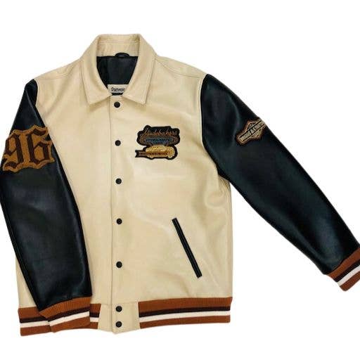 NOIR BLANC VARSITY pour la vente par The Lud