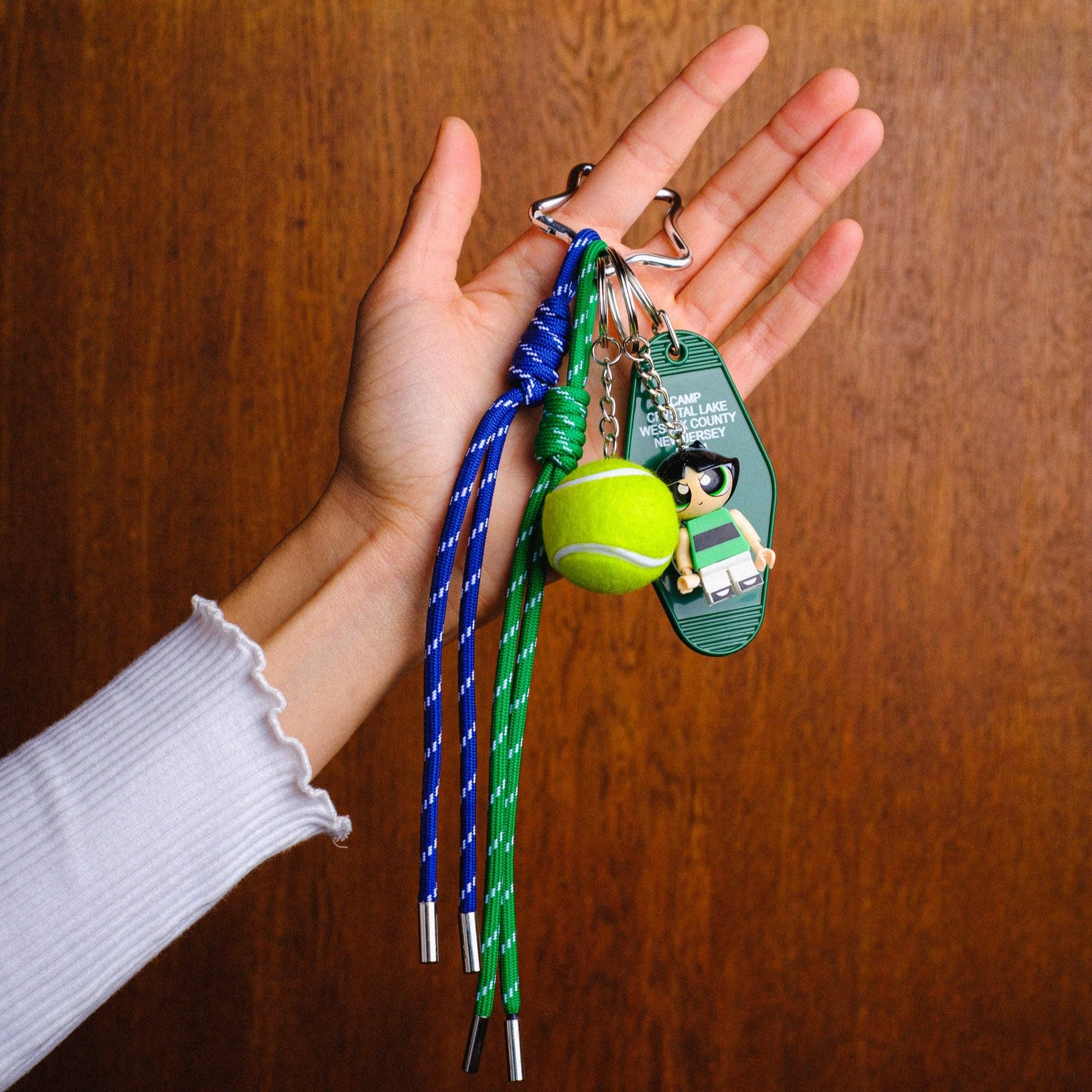 Baggly Charms - Wholesale Keychain - Women's - SPORTY GREEN BAG CHARM1