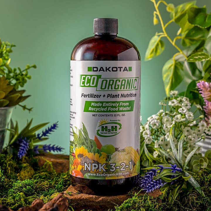 Eco-Organic 3-2-1 – Sustainable Fertilizer & Biostimulant (32oz Bottle) for wholesale by Organic REV