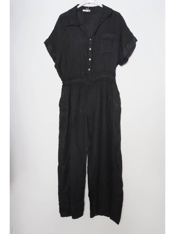 LÉA & LUC - Vendita all'ingrosso Tuta intera - Donna - Combinazione in 100% lino RIF.219022